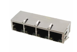 7499031120A CONN JACK 4PORT 100 BASE-T PCB