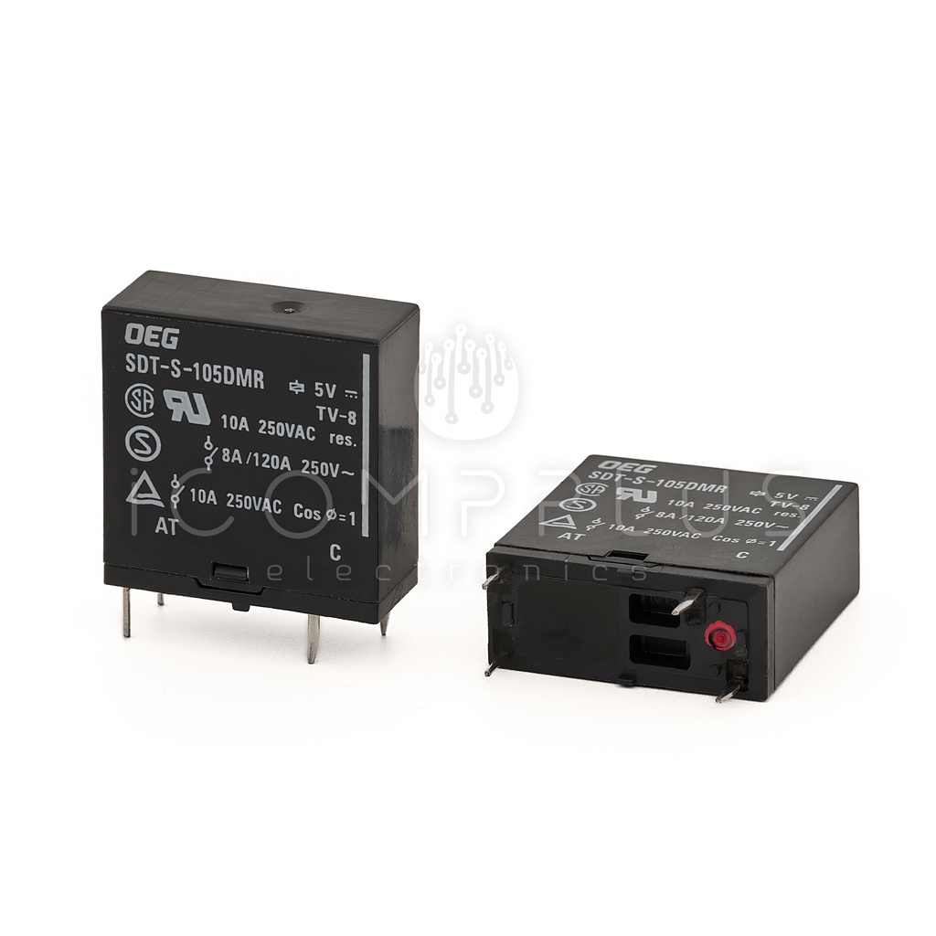 SDT-S-105DMR Rele 5VDC 10A SPST-NO