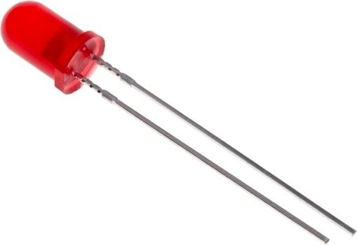 LO484NHR4-B0G LED Rojo 4mm 2V 624nm