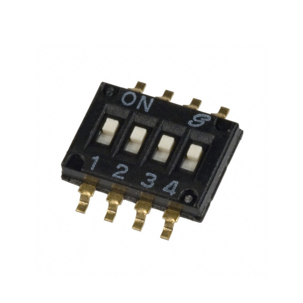 97C04SRT Switch Surface Mount DIP SPST 25mA 24V