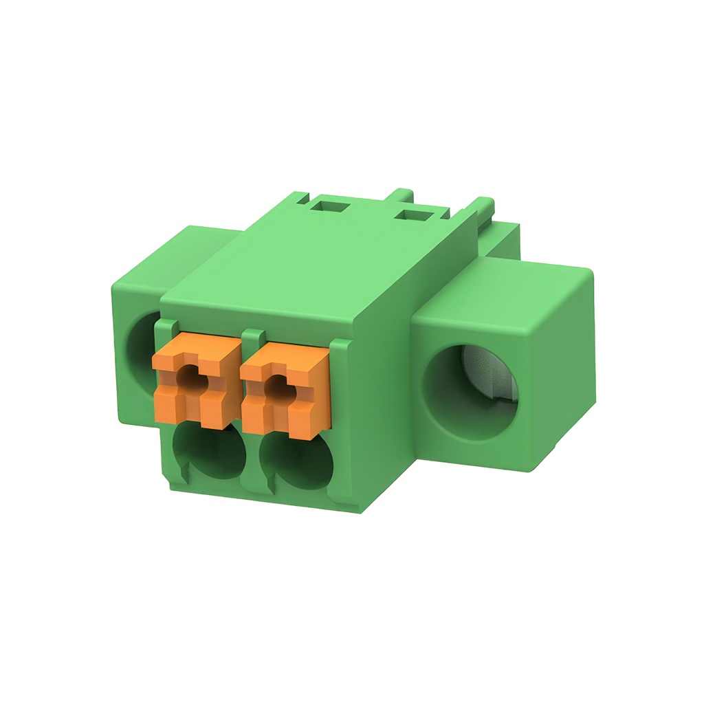 15EDGKNM-3.5-02P-14-1000Z(H) Pluggable terminal blocks  Inominal 8A Vnominal (III/2) 250V 2 Contacts (3.5mm)