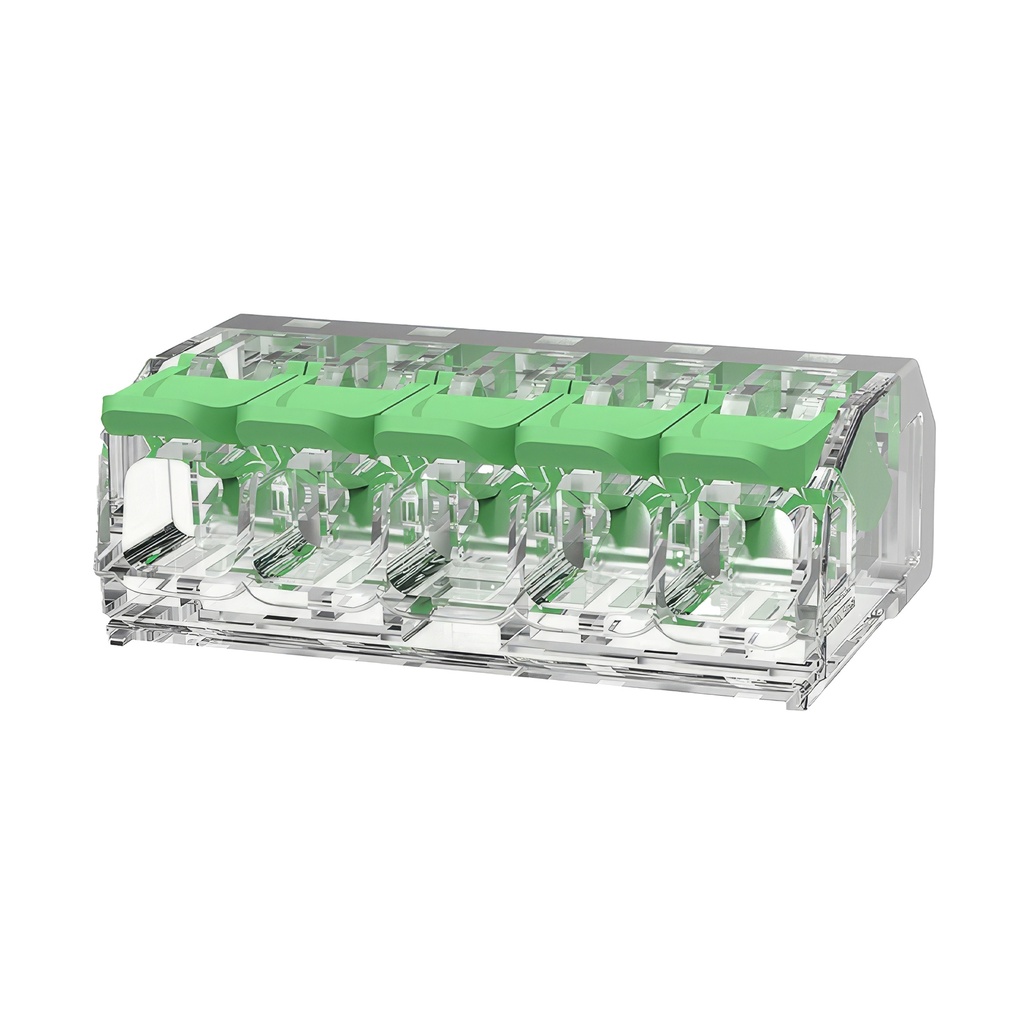 DGBSC-SG01/4-05P-17-00Z(H) Bloque de terminales de PCB Inominal 32A Vnominal (III/2) 450V 5 Polos (5.60mm)