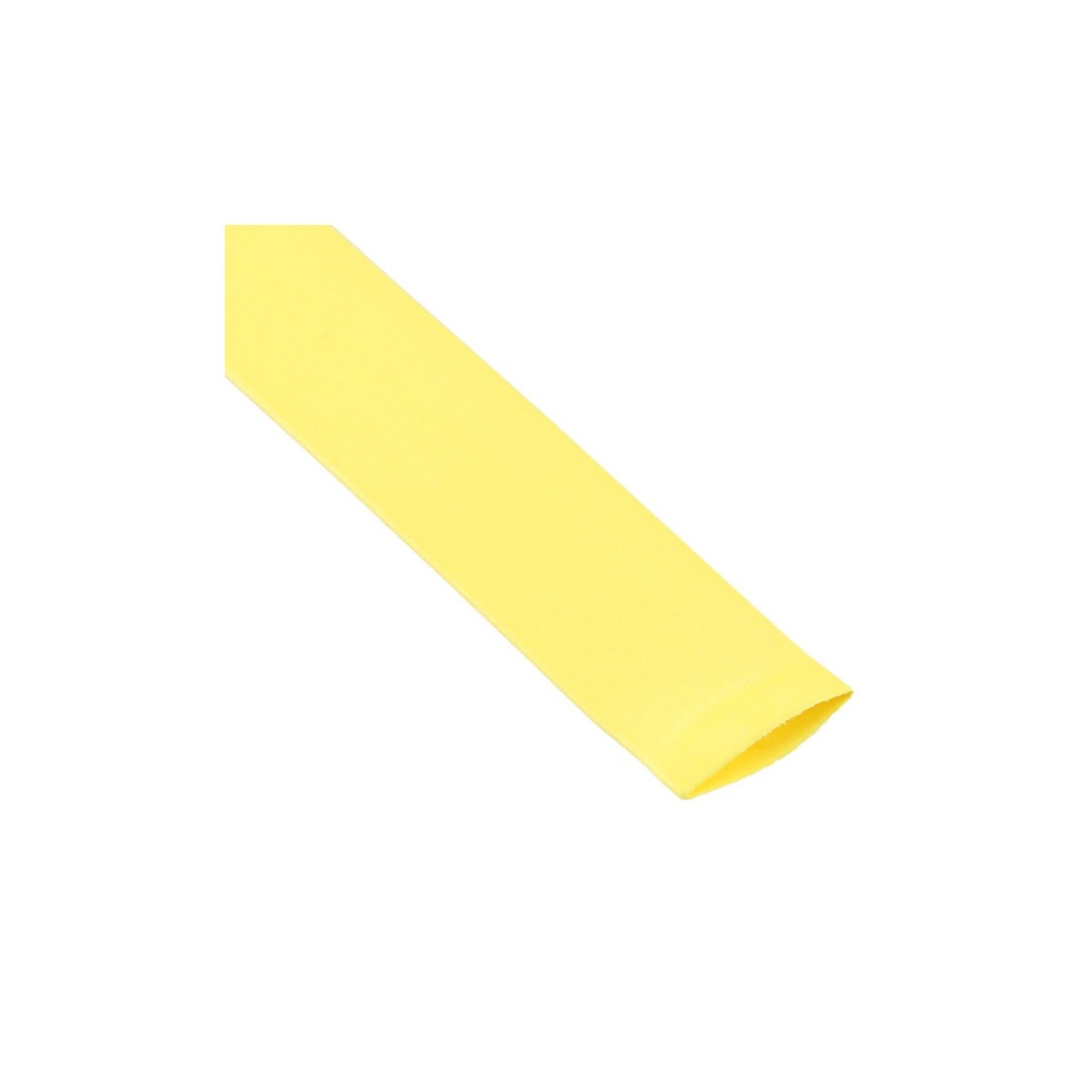 TMS-SCE-3/16-2.0-4 Etiqueta termoretráctil amarilla 0.19" x 1.97"(4.8mm x 50.0mm)