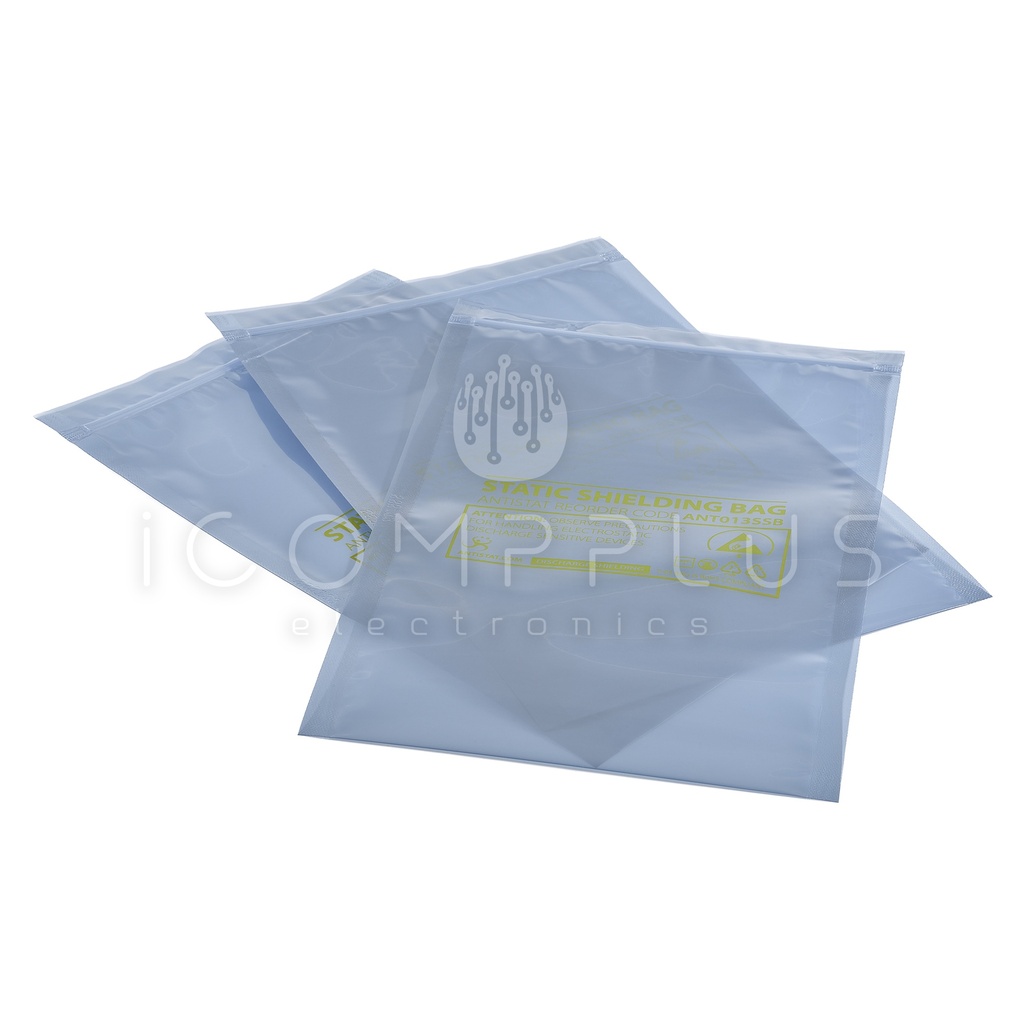 013-0005 Shielding Bag ESD Zip 152x254mm 75um (Pack 100units)
