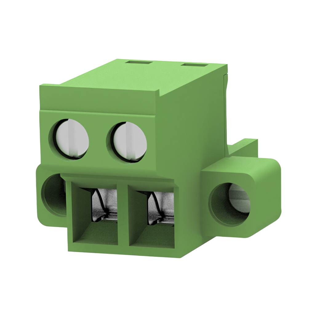 2EDGKCM-5.08-02P-14-00Z(H) Pluggable Terminal blocks Inominal 20A Vnominal (III/2) 320V 2 Contacts (5.08mm)