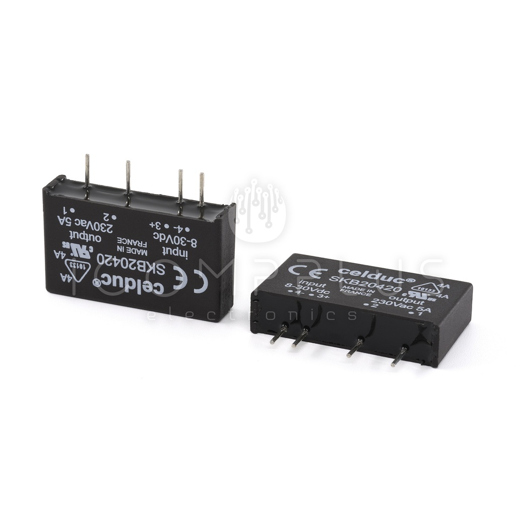 SKB20420 Solid State Relay SSR 5A/12-280VAC/CTRL 8-30VDC