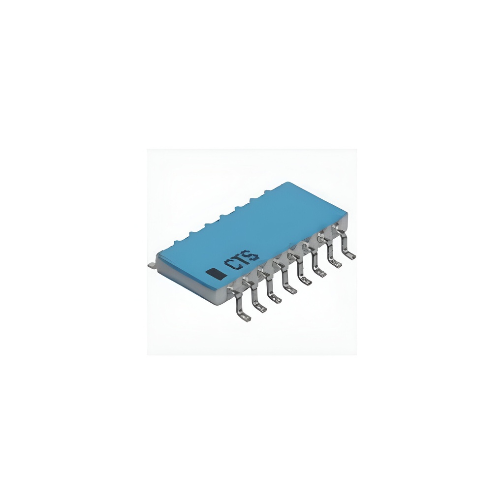 766161472GTR Res SOIC-16 Network Bussed Surface Mount 1.8W 4700OHM 50V 2% +/-Tol 100PPM/CEL