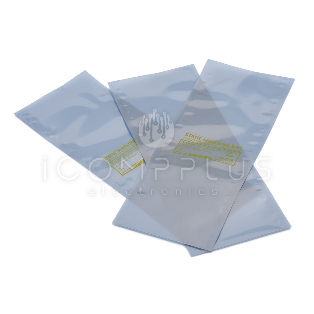 010-0008 Bolsa ESD de blindaje 102x305mm 75um (Pack 100uds)