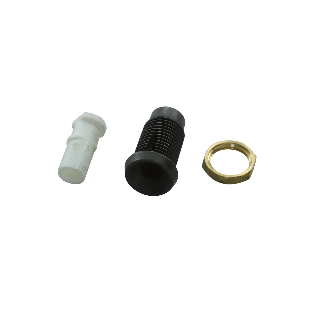A104700BLACK Led Black Lampholder 7.6x13.9mm 3mm Led