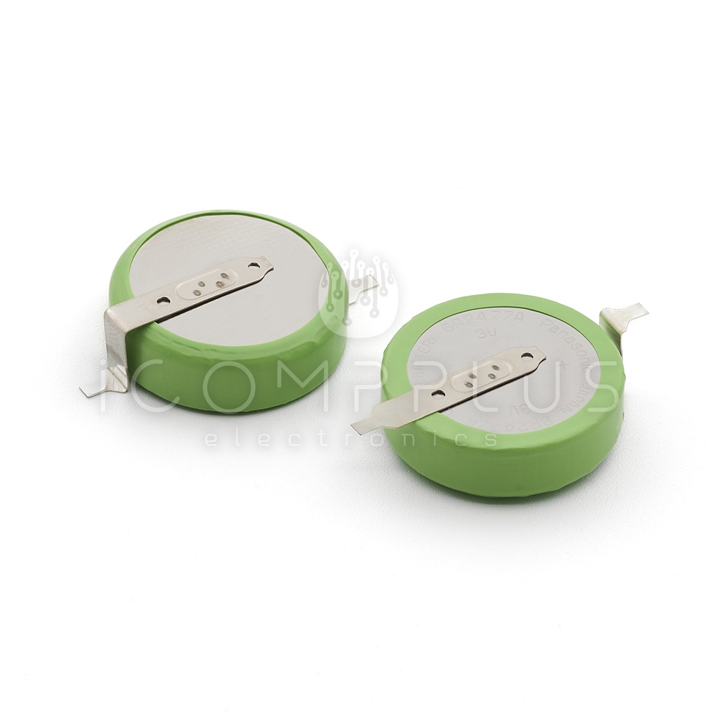 BR-2477A/FBN Pila de botón litio 3V 1000mAh 2pin (copia)