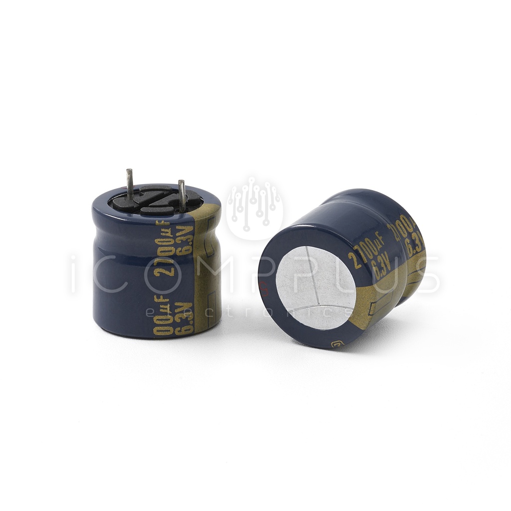 CE4599 Condensador Electrolítico Radial 2700uF 6.3V (Pin Corto)