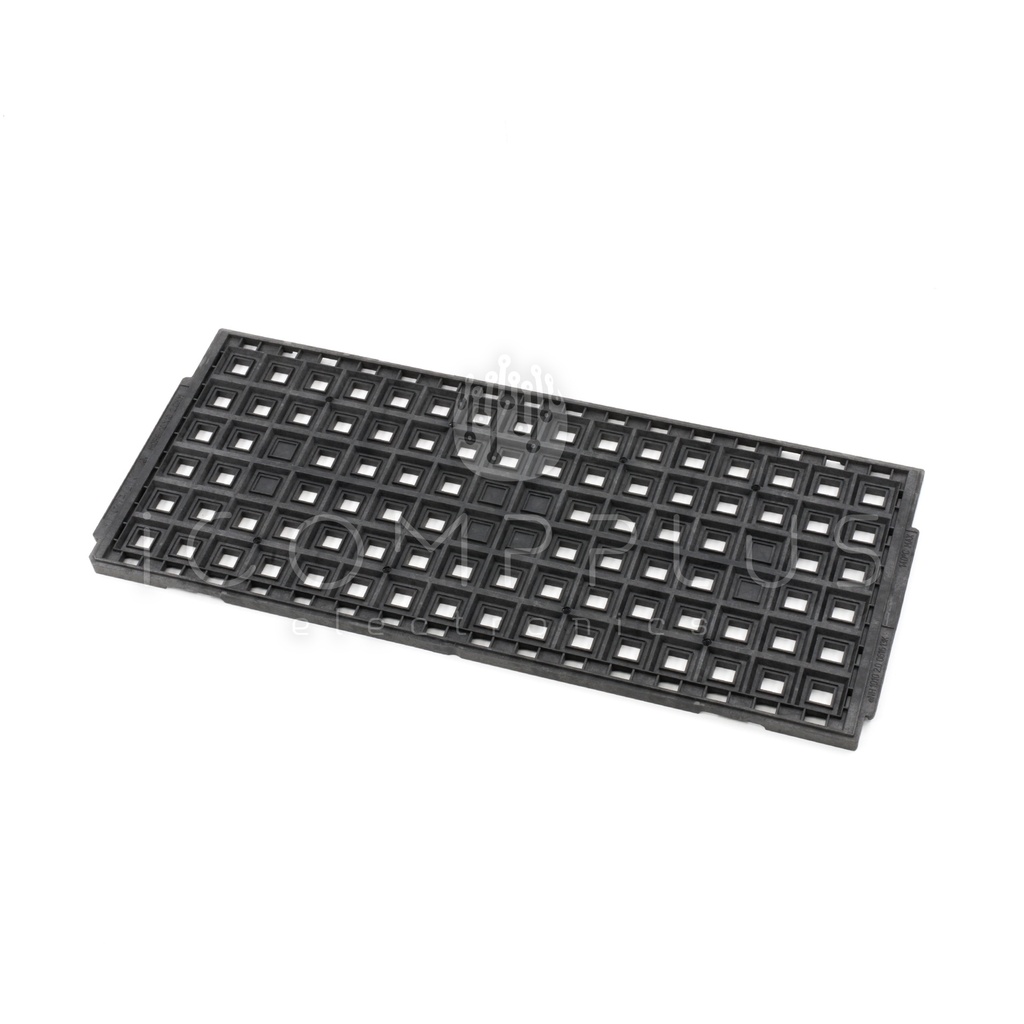 030-0115 Waffle Tray QFP 10x10x2mm 96 holes Black