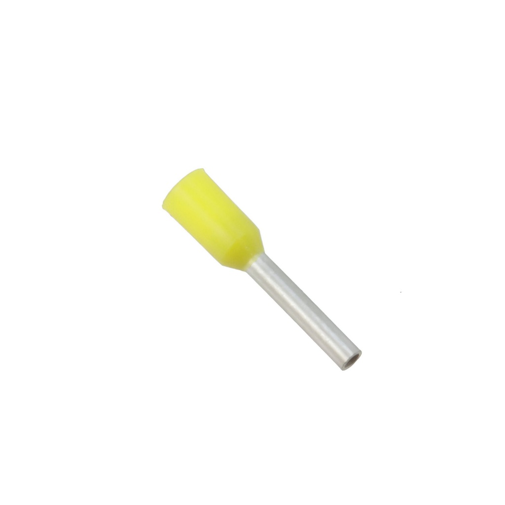 TE-0.25 Puntera Aislada Amarilla 0,25mm² 24 AWG 10mm