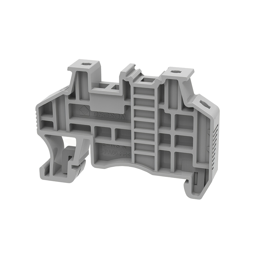 E-WS N-01P-11-00Z(H) Soporte de tope externo DIN NS 35 Gris