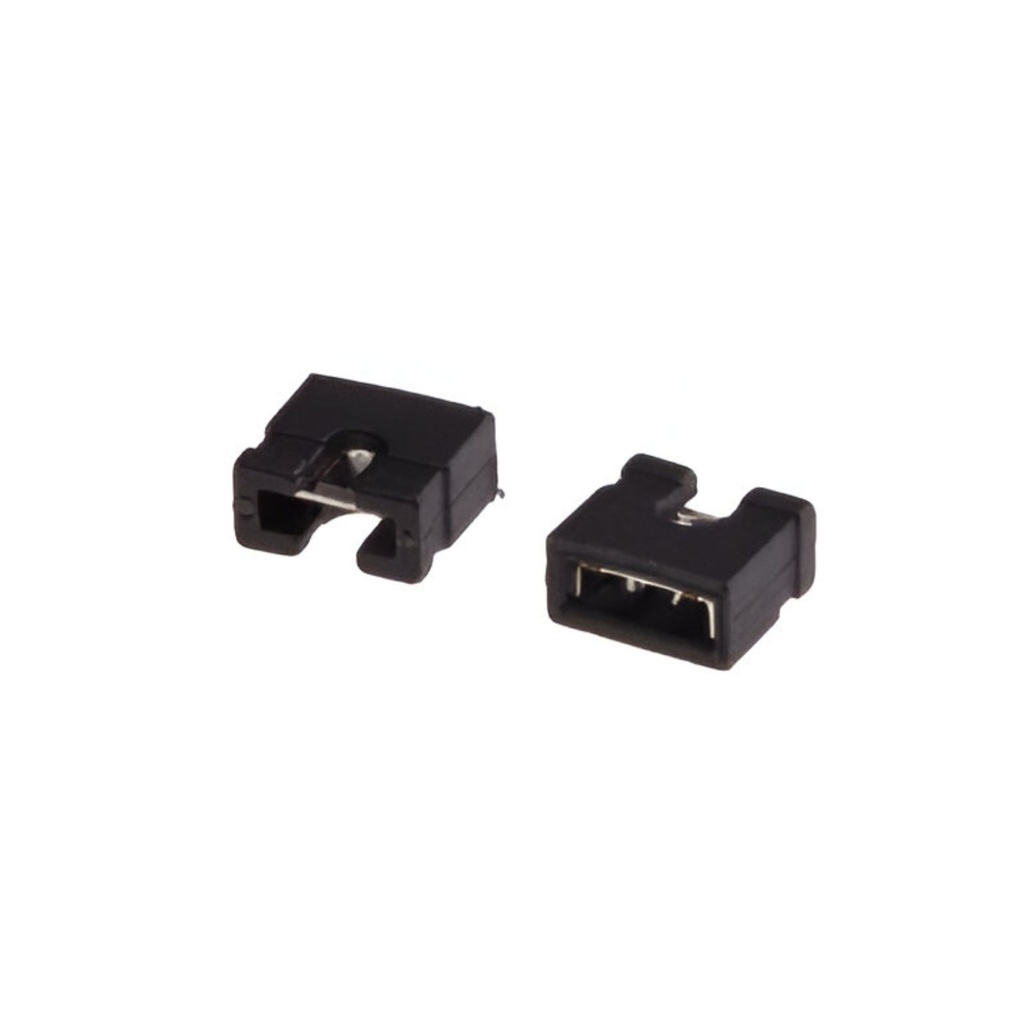 W8020T50RC Black Open Top Low Profile Shorting Link 2,5mm Pitch